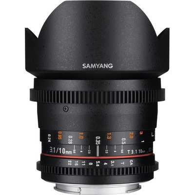 Samyang 10mm T/3.1 VDSLR ED AS NCS CS II Pentax K