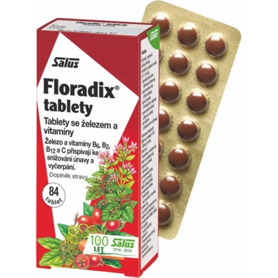 Salus Floradix bezlepkový 84 tablet