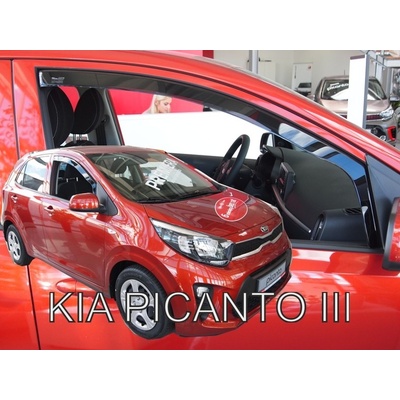 Deflektory Kia Picanto 2017 predné
