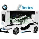 RASTAR Auto na diaľkové ovládanie R/C BMW i8 biele 1:14