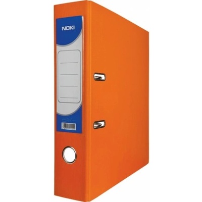 NOKI Класьор Noki 5 см с метален кант, оранжев