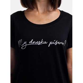 ZOOT. Original Черна дамска тениска ZOOT Original Пишем ли днес? ZOOT. Original | Cheren | ЖЕНИ | XS