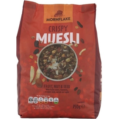 Mornflake křupavé cereálie s ořechy a sušeným ovocem 750 g