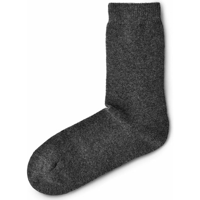 Woolee ponožky s Merino vlnou a kašmírom sivá