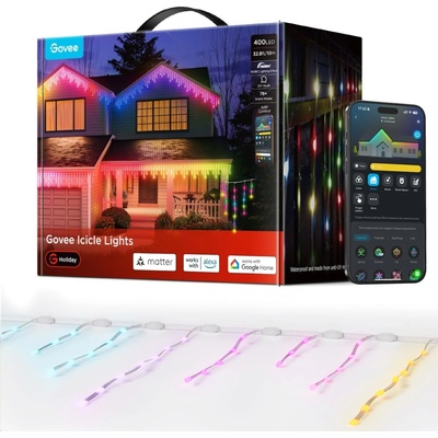 Govee Smart LED rampouchy RGBIC 10m, bílé, Matter B80D13D2
