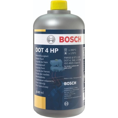 Bosch Спирачна течност bosch hp dot4 500 мл