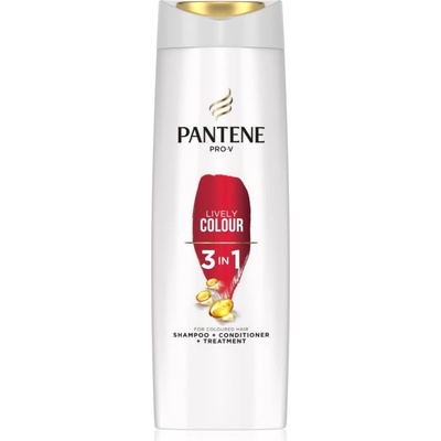 Pantene ProV Lively Colour šampon 3v1 360 ml