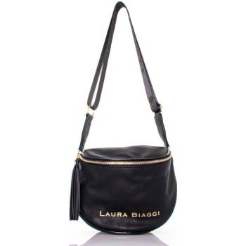 Laura Biaggi kabelka na rameno s doplňky černá
