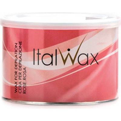 ItalWax Vosk depilační v plechovce Růže 400 ml