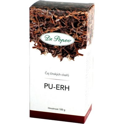 Dr.Popov Pu-Erh polofermentovaný čaj 100 g