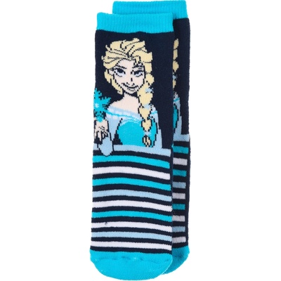 Disney Frozen Elsa Dievčenské termo ponožky tmavo modré