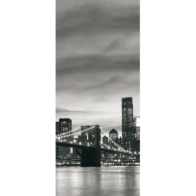 Preinterier Fototapeta - DV0042 - New York čiernobiely Samolep. fólia - 91cm x 211cm