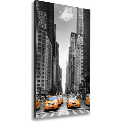 Vertikálny foto obraz na plátne Taxi New York 50x100 cm
