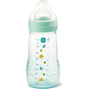 MAM Бебешко шише MAM - Easy Active, 270 ml, 2 м+, зелено (100018892/BG661099 ) - baby