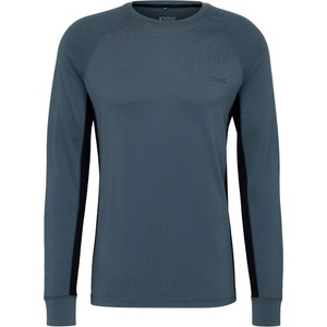 Stoic Мъжко мериносово термобельо Stoic Merino240 BengtSt. L/S Merino base layer - Ink Grey / Black - размер XL (015-2086-1115)