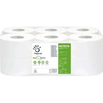 Papernet BIOTECH JUMBO 19 cm 2-vrstvý 12 ks