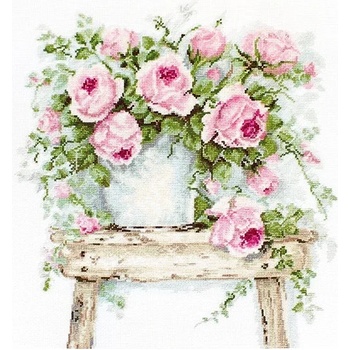 Luca-S Цветя - гоблен със схема bА2332