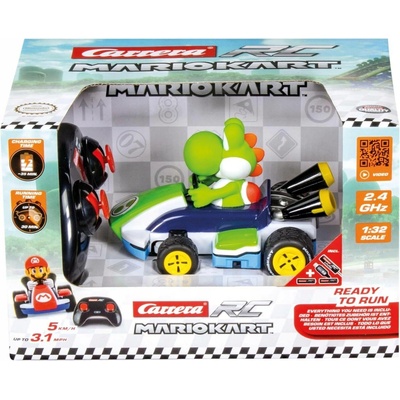 Carrera Závodní motokára RC 2,4 GHz Mario Kart Yoshi 1:32