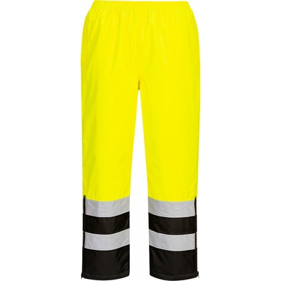 Portwest S598 Hi-Vis Zimné nohavice Žltá/Čierna