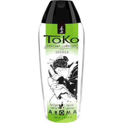 SHUNGA Toko - лубрикант на водна основа - круша и зелен чай (165ml)