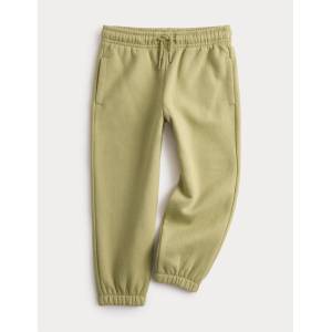 Marks & Spencer Спортни панталони с висок процент памук (2-8 години) Marks & Spencer зелена Marks & Spencer | Zelen | Момчешки | 3-4 години