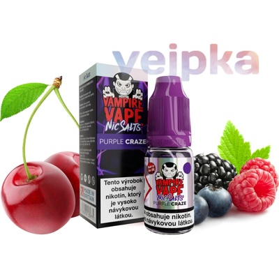 Vampire Vape Purple Craze Nicsalts 10 ml 10 mg