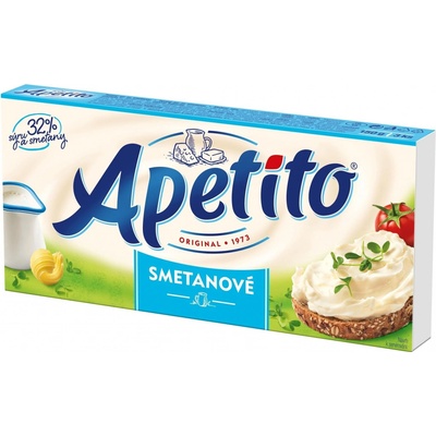 Apetito Lahodně smetanové tavený sýr 3 ks 150g