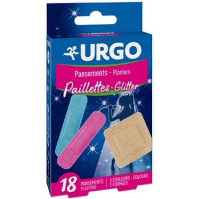 Urgo GLITTER třpytivé dětské náplasti 18 ks