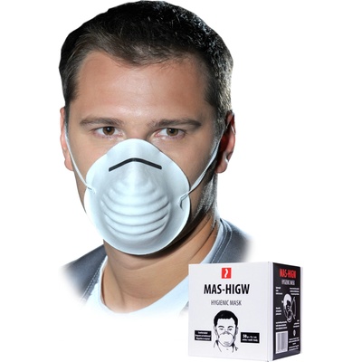 Reis MAS HIG W jednorázová hygienická rouška bílá 50 Ks
