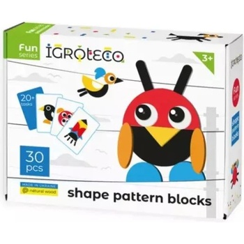 IGROTECO Пъзел с фигури - 30 части (900071)