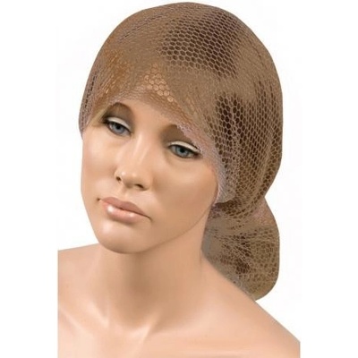 Duko Síťka na vlasy s pevným okrajem oranžová