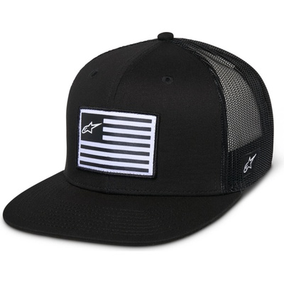 FLAG ALPINESTARS černá/bílá