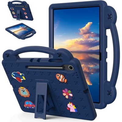 Vsetkonamobil 111639 FANY Detský kryt na tablet pre Samsung Galaxy Tab S10 FE+ tmavomodrý