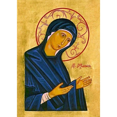 Sv. Monika (ikona 311) Rozměry cm: D - 20x30cm