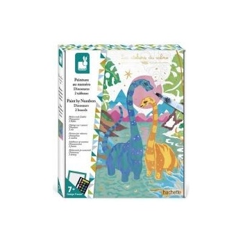 Janod Maľovanie podľa čísel Dinosaury Atelier Maxi
