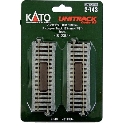 Kato H0 Unitrack 2 143 odpojovacie koľaj 123 mm 2 ks