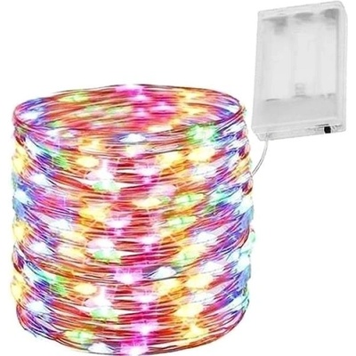 DAMPOD SHOP LED světelný řetěz drát 30 LED barevné