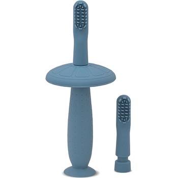 Lorelli Силиконова четка за зъби Lorelli - С предпазител, Moonlig (10240360002)