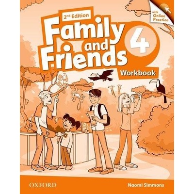 Family and Friends Second Edition 4 Workbook with Online Practice