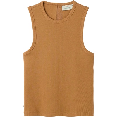 Passenger Дамски топ Passenger Women's Atmos Ribbed Tank Vest Top - Caramel Brown (916-4412-0414)