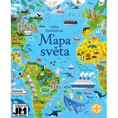 Mapa světa - Velká bludišťárna – Zboží Dáma