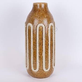 Eurolamp Керамична ваза 39x16, 3 см кафяв (EU0620)