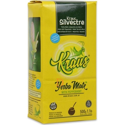 Kraus Yerba Maté Silvestre Peppermint 500 g