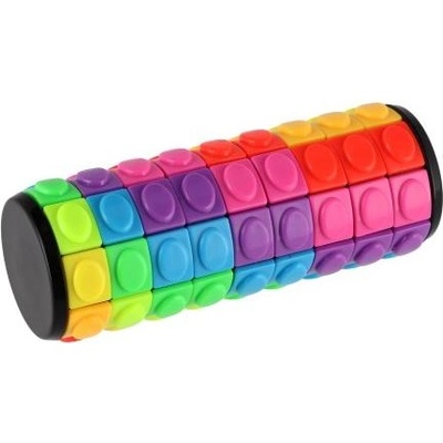 Teddies Пъзел цилиндър/кула цветна пластмаса 11см, 8x25x4, 5см