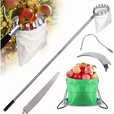 Jipos Tools Sběrač ovoce s teleskopickou tyčí 400cm + 4 hroty R2213 – Zbozi.Blesk.cz
