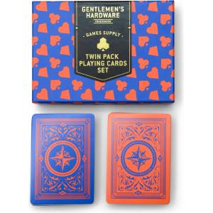 Gentlemen's Hardware Карти за игра Twin Pack Playing Cards, 2 броя