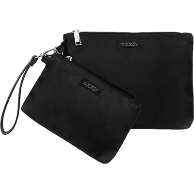 Joissy Sada 2 kosmetických tašek MIXI Black/silver