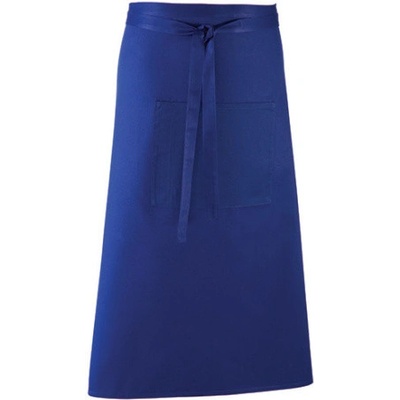 Premier Workwear Pracovná zástera s vreckom PR158 Royal Pantone 286 90 x 80 cm
