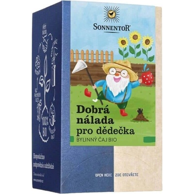 Sonnentor Dobrá nálada pro dědečka Bio porcovaný 18 x 1,5 g