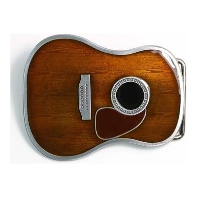 Cowboy guitar přezka na opasek